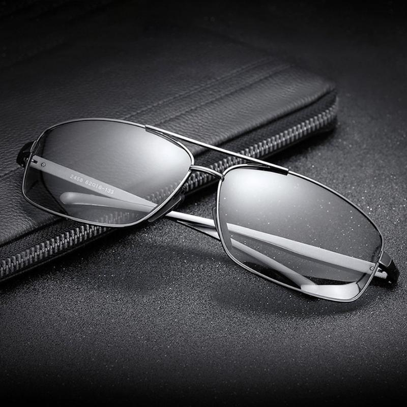 

Sunglasses Intelligent Color Changing Polarized Pochromic Men Women Chameleon Glasses Driving Goggles