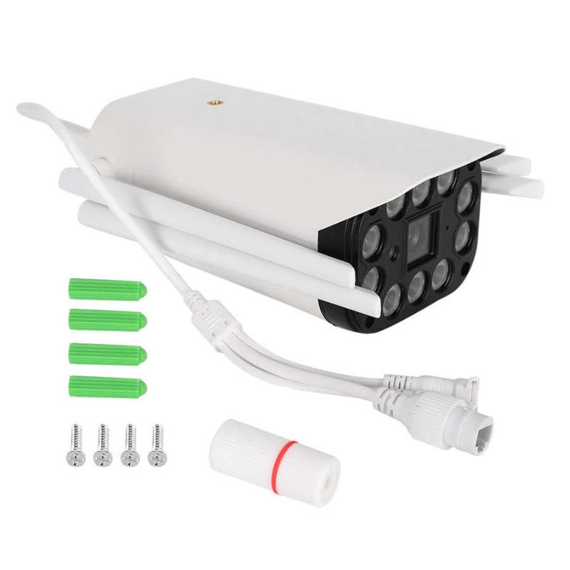 

Camera 4X Zoom Outdoor Wifi Camera 10 Light Color Night Waterproof RJ45, 1080p