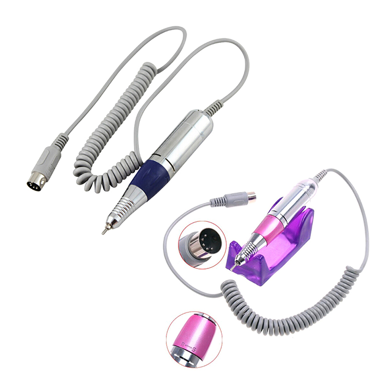 

Nail Tools 2 Colors 25000-30000RPM Drill Manicure Handpiece for Electric Nail Manicure Machine Replacement handle Pen