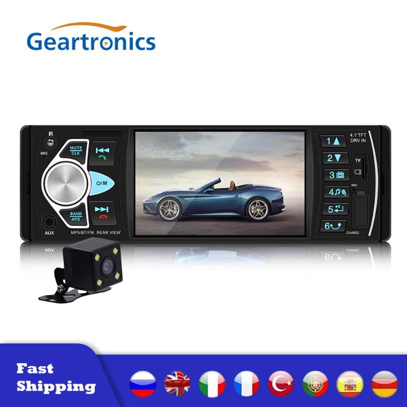 

4.1 Inch HD Large Screen Hands-free 4022D Car Stereo Navi RDS AM FM 1Din Radio Black Car Electronics Bluetooth MP5 Player