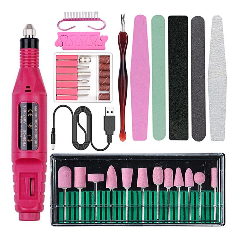 

1 Set Nail Polishing Tools Manicure Polisher Kit Nail Shaping Files for Women Girls Ladies Students