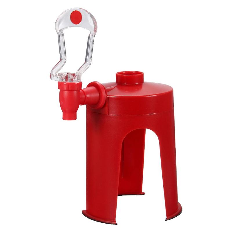 

HOME-Soda Dispenser Fizz Dispenser Drink Water Party Cola Sprite, Red