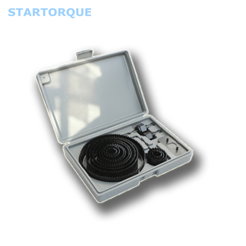 

STARTORQUE 16PC/Set Hole Saw Kits Metal Circle Cutter Round Drill Wood Working