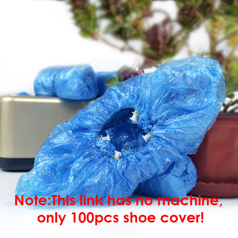 

100pcs Automatic Shoe Cover Machine Special Plastic Shoe Cover TBuckle Household Indoor Disposable Machine
