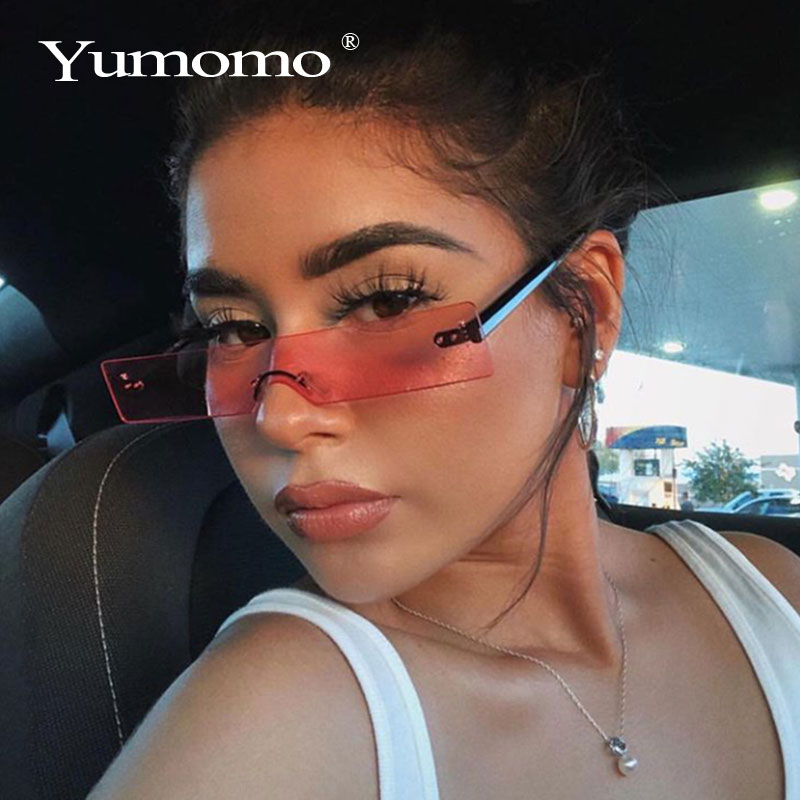 

Vintage Rectangle Sunglasses Women Designer Ladies Small Frame Black Red Sun Glasses Brand Retro Eyewear Shades UV400