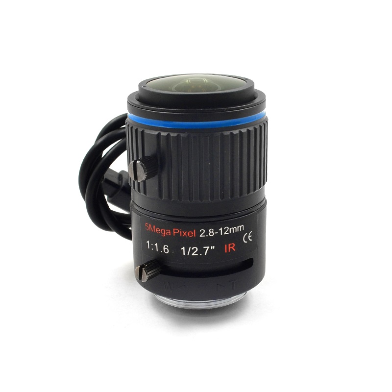 

Manual Zoom 2.8-12mm Auto iris 5.0 MegaPixel 1/2.7" CS Mount Lens