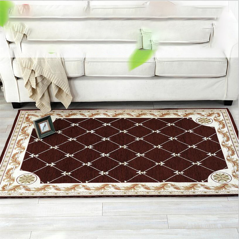 

Classical Simple European Style Soft Carpets For Living Room Bedroom Door Mat Home Mats Floor Carpet Area Rug Chenille Fashion