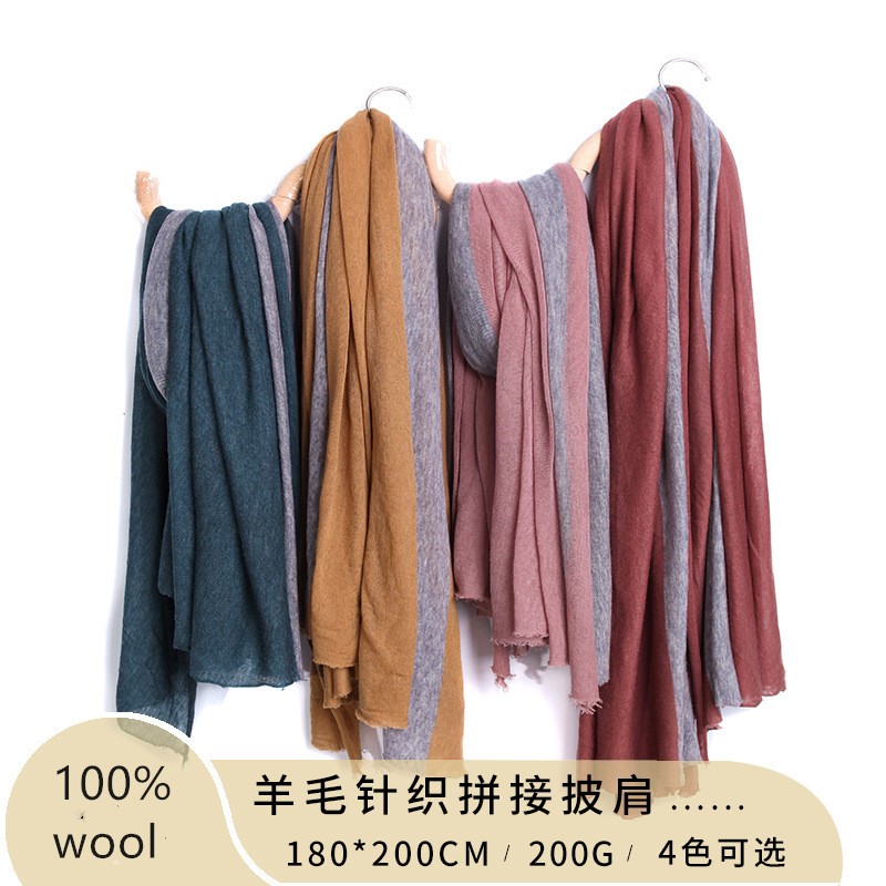 

Naizaiga 100% cashmere big size luxury thick winter warm fashion women scarf female shawl . SN214