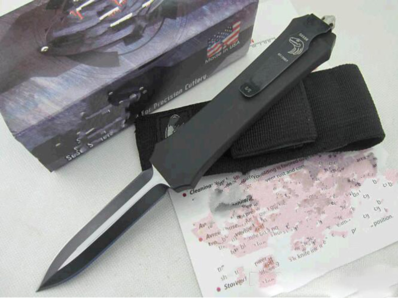 

self defense Microtech troodon A162 dual action Hunting Pocket Knife automatic Survival Knife Xmas gift for men A163 616 A161