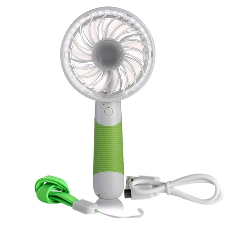 

Portable USB Rechargeable Fan Mini Sports Handheld Fan Table Cooling Air Conditioner for Home Office Outdoor Rotary Vane CE