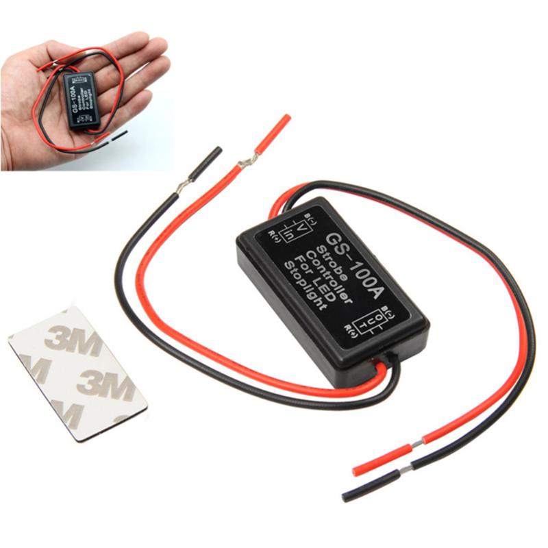 

2pcs Flash Strobe Controller Flasher Module for LED Brake Light Tail Stop Light