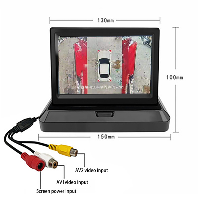 

Car Parking Surround View DVR Video Recorder Box HD720P 2D Bird View Panorama System With 4 Camera 360 camera for car dvr