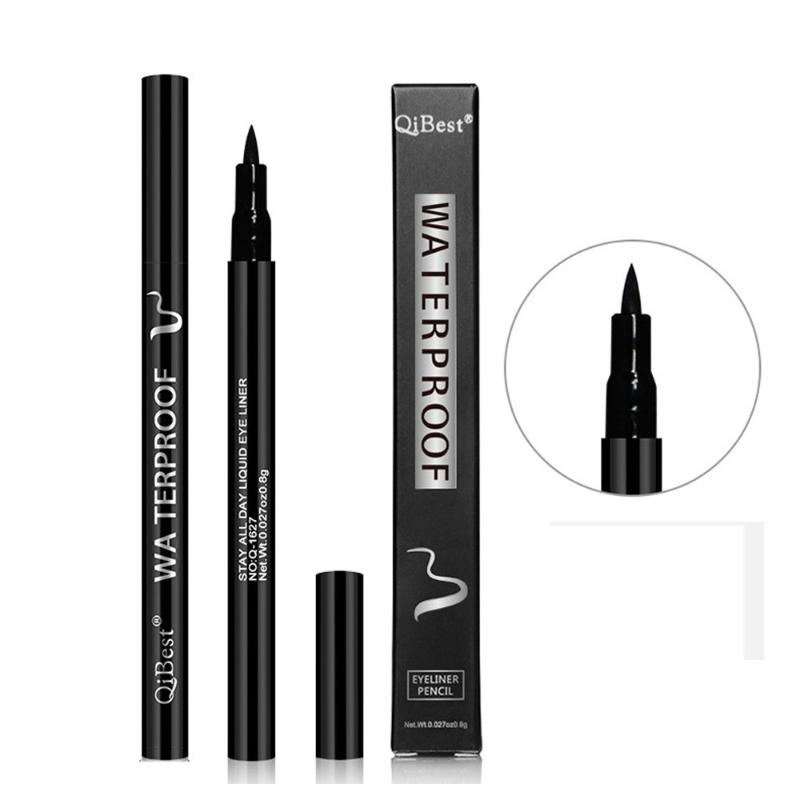 

delineador makeup black eyeliner waterproof and sweatproof lasting nonsmooth makeup liquid beauty cosmetics Maquillaje de ojos1m
