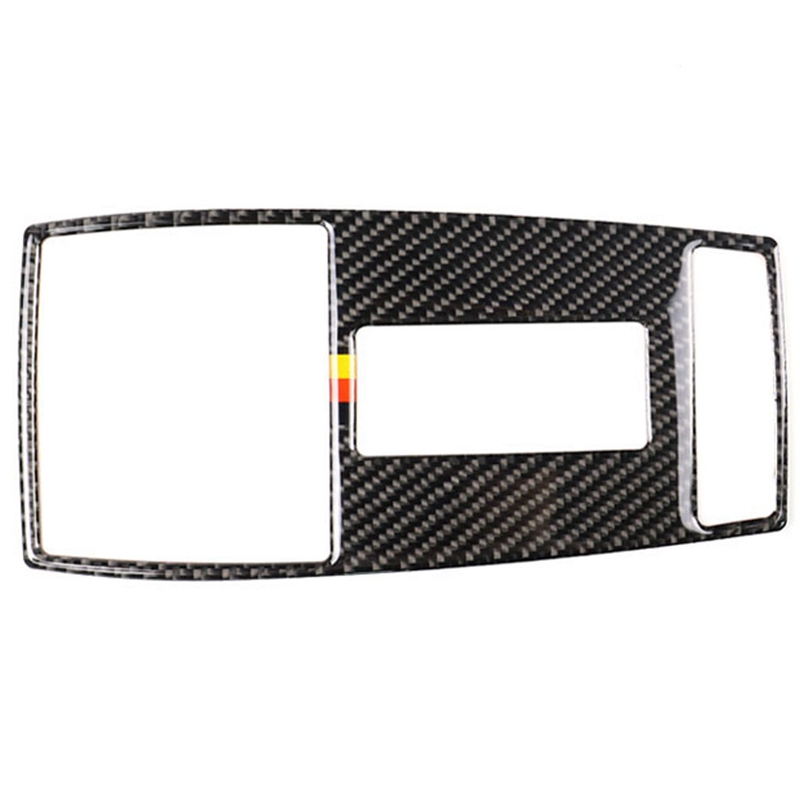 

Reading Light Trim, Carbon Fiber Car Reading Light Control Panel Cover Trim Frame for W212 W204 GLK CLS