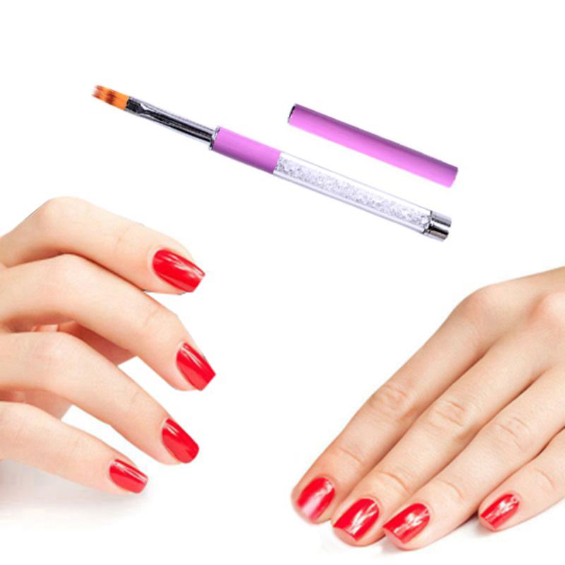 

1pcs Nail Brush UV Polish Gradient Nail Art Painting Pen Brush Crystal Acrylic Drawing Art Manicure Tool