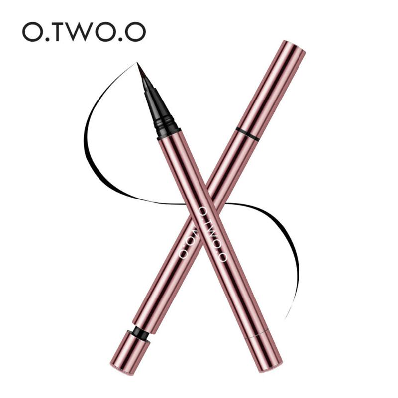 

O.TWO.O Black Brown Liquid Eyeliner Pencil Ink Color Eye Pencil Waterproof Lasting Eye Liner Beauty Makeup Cosmetics 2 Colors