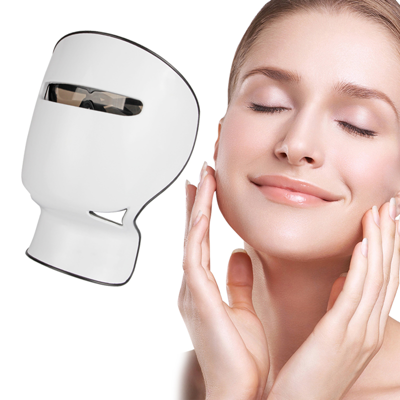 

Korean LED Facial Beauty Mask Infrared Mask Red Blue Light Skin Rejuvenation Anti Wrinkle Beauty Machine Whitening Skin Care Mask