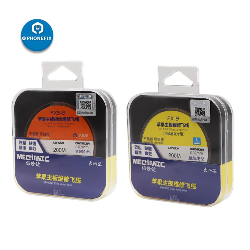 

0.02MM Mechanic Jump Wire Phone Motherboard Fingerprint Flying Line Pen Repair for Motherboard PCB Welding Repair Tool