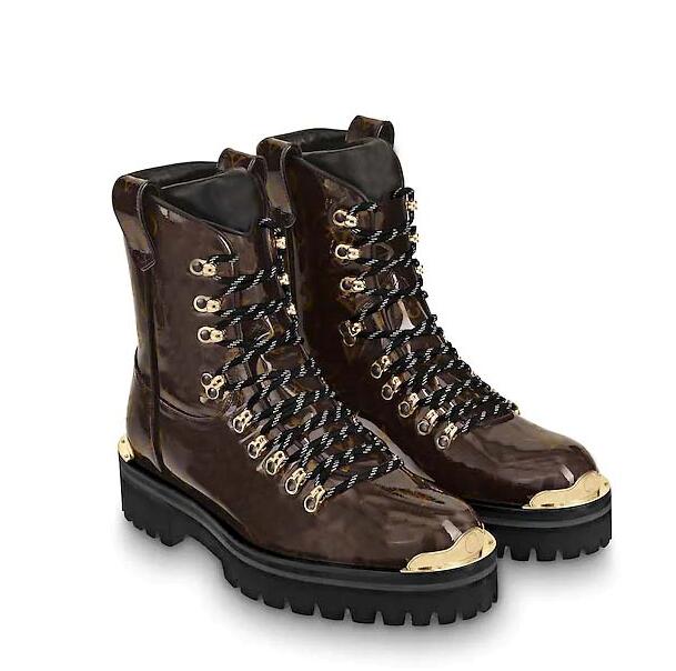

designer shoes mens womens boots luxury fashion pirnted platform boot black brown martin boots winter snow shoes work boots, Color1