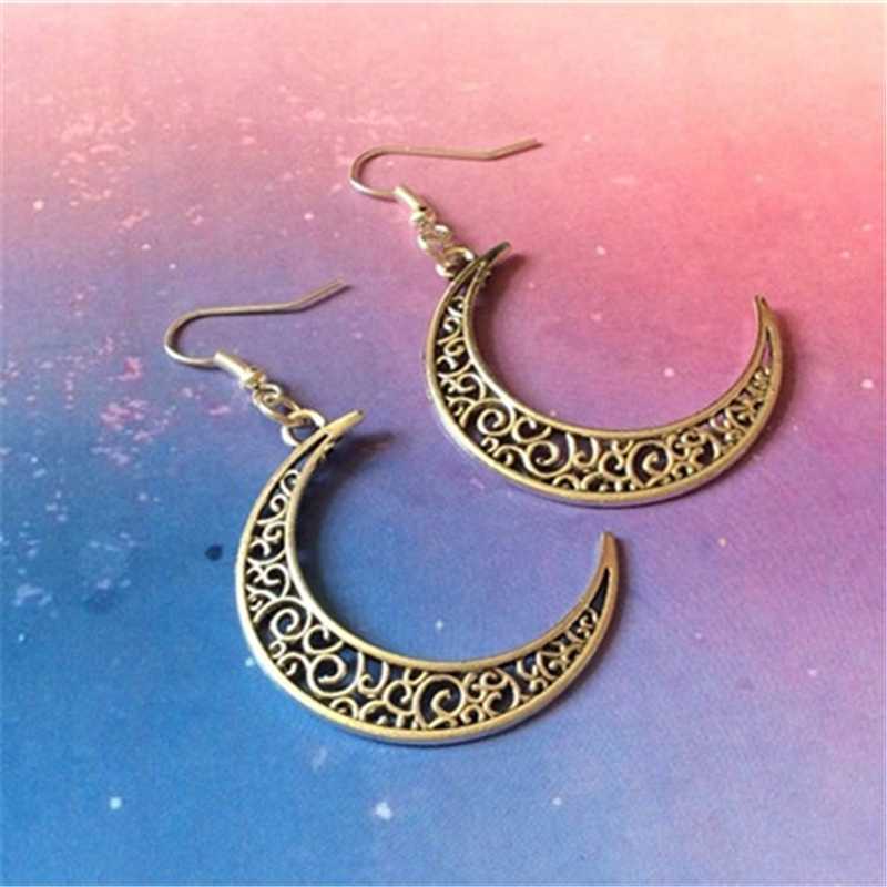 

Crescent Moon Earrings, Celestial Earrings, Moon Jewellery, Christmas Jewellery, Galaxy r Jewelry, Goth Earrings