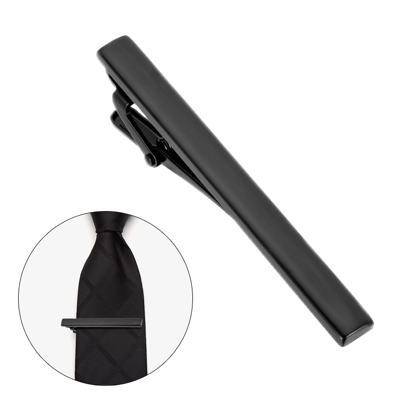 

Classic Matte Tie Bar Men Jewelry Simple Brushed Smooth High Quality Tie Clip Clasp 6 Colors Copper Pin Gifts