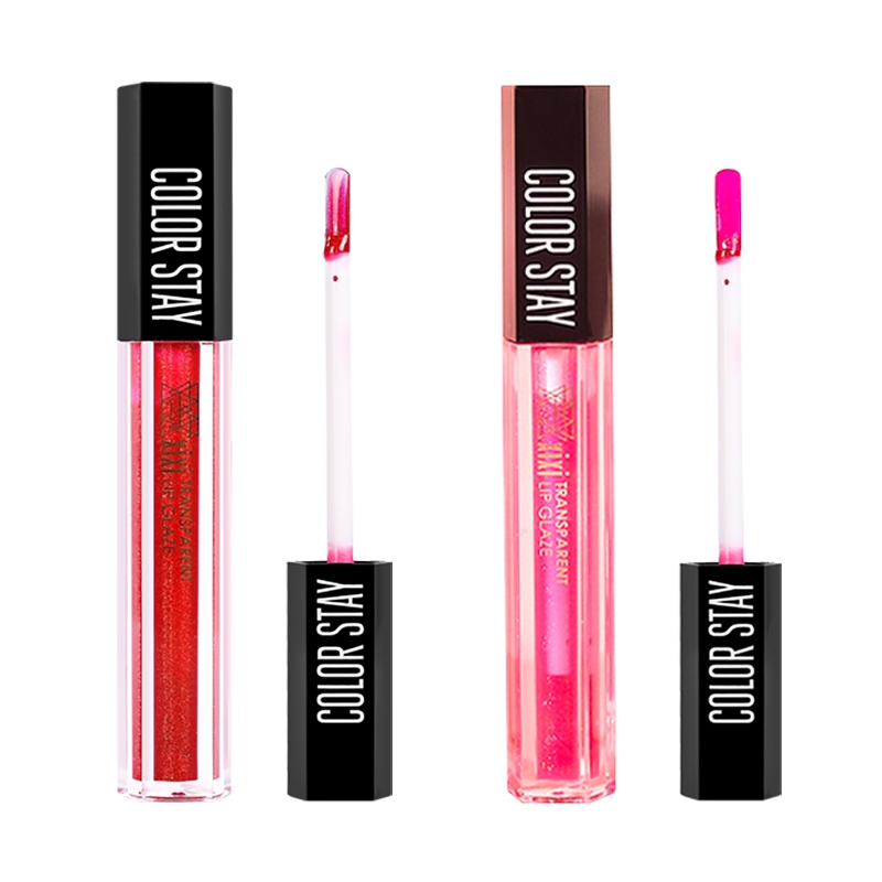 

Waterproof Glitter Lip Glaze Metallic Shining Liquid Lipstick Long-lasting Women Lady Pearl Lip Gloss, 14