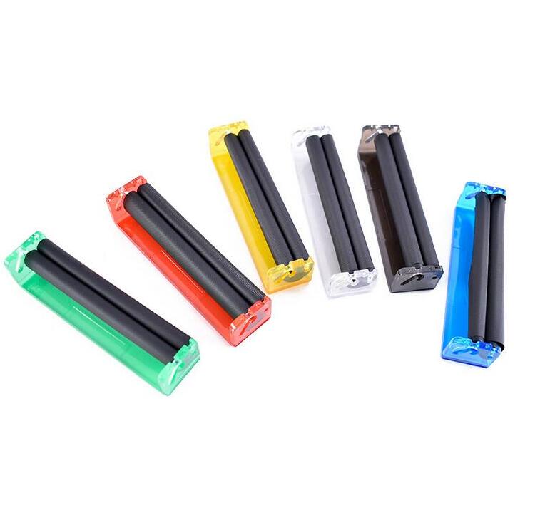 

Plastic Cigarette Roller Tobacco Rolling Smoking Tool Machine 70MM 78mm 110mm 3 Sizes Hand Filter Cigar Maker Device