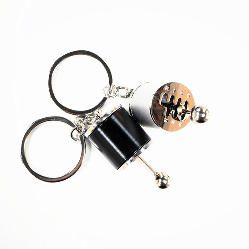 

Auto accessories JDM manual gear keychain Head gear keychain Metal key ring for car
