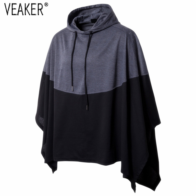 

2019 New Unisex men hooded man Hip Hop sweatshirt with long sleeve Hoodies coat jacket outerwear M-2XL, Black