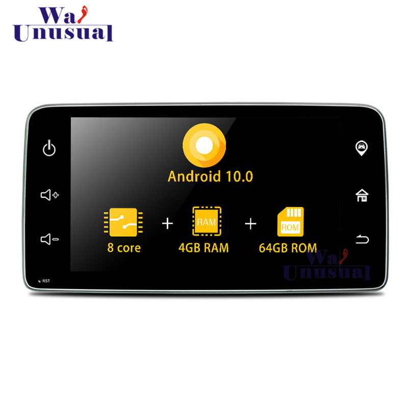 

WANUSUAL Android 10.0 GPS Navigation system For Smart (2020.10-) NO DVD Player Auto Radio 2Din headrest Octa Core 9Inch MP4 car