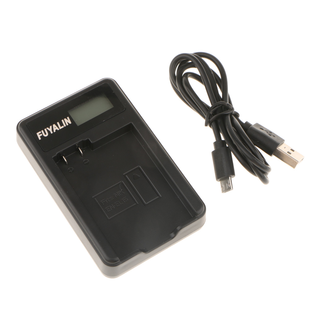

Digital Camera Battery Charger EN-EL15 for Nikon D750/D7200/D7000/D610/D800E