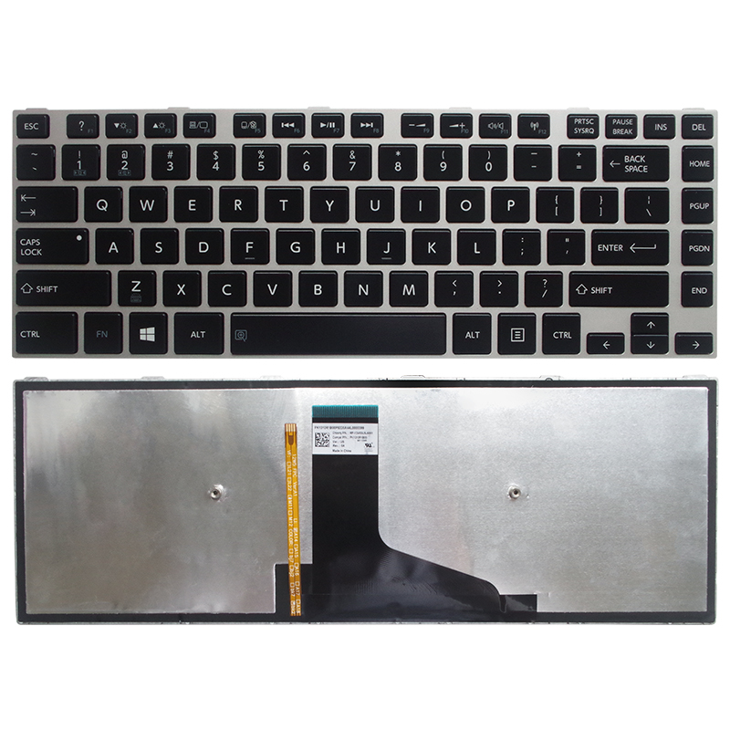 

Backlight NEW for satellite L40-A L45-A L45t-a L45D-A L40D-A L40t-A US black laptop keyboard