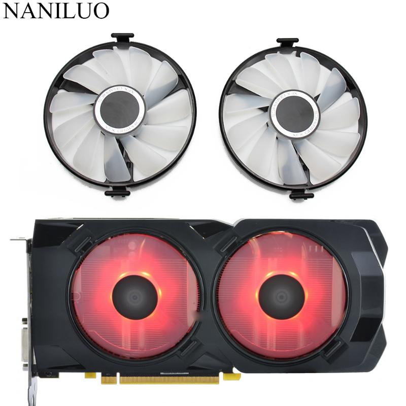 

FDC10U12S9-C Cooler Fan Replace For XFX AMD Radeon RX 470 480 580 RX580 RX480 RX470 EDITION Crimson Graphics Card Cooling Fan
