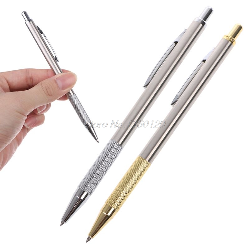 

Tungsten Steel Tip Scriber Pen Marking Engraving Tools Jewelry Clip Metal Shell Lettering Etching Pens Wholesale&DropShip