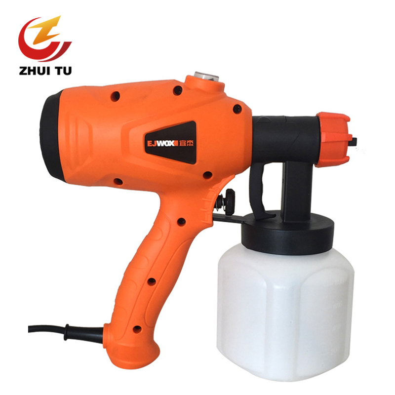 

ZHUI TU Electric Spray Gun 350W 600W 220V 3 Nozzle Handheld Adjustable Paint Spray Gun High Power Home Electric Paint Sprayer