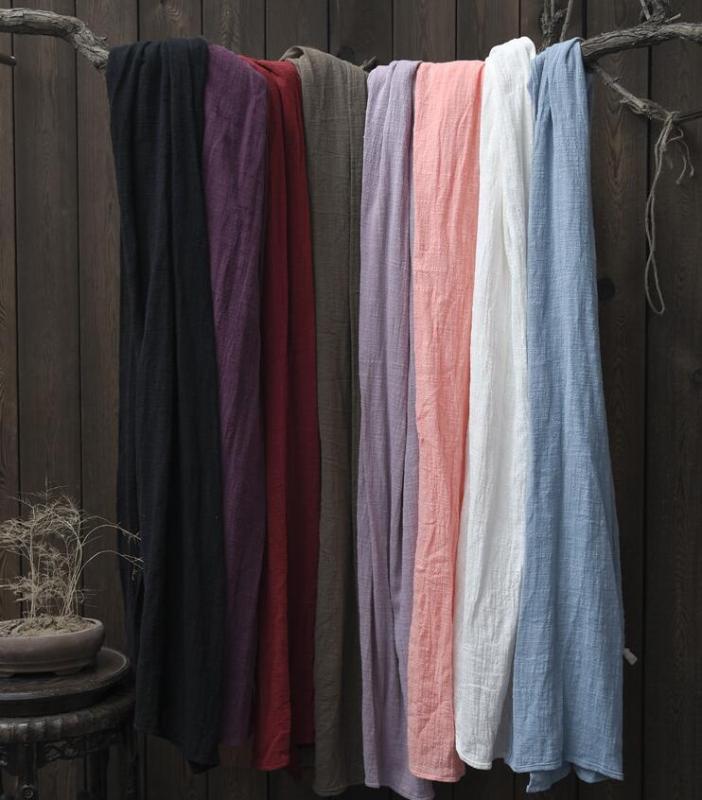 

Women Big Scarf Solid Color 2020 Autumn Winter Original Long Japanese Mori Girl Vintage Big Scarf Fashion Long