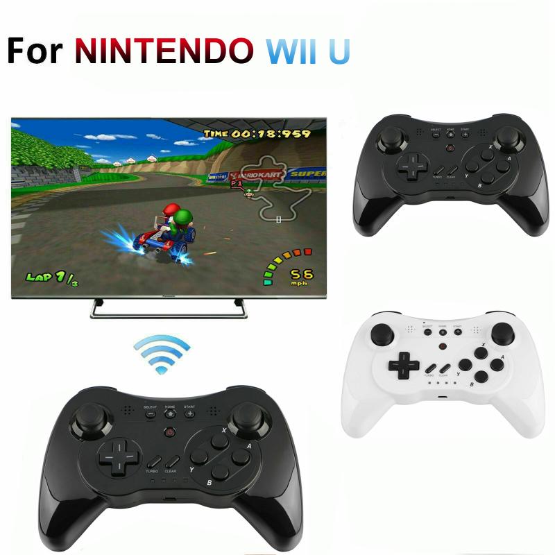 

Controller Wireless / Wired Gamepad For Wii U Gamepad Vibration Joystick For Wii U/Wii Controller Black And White