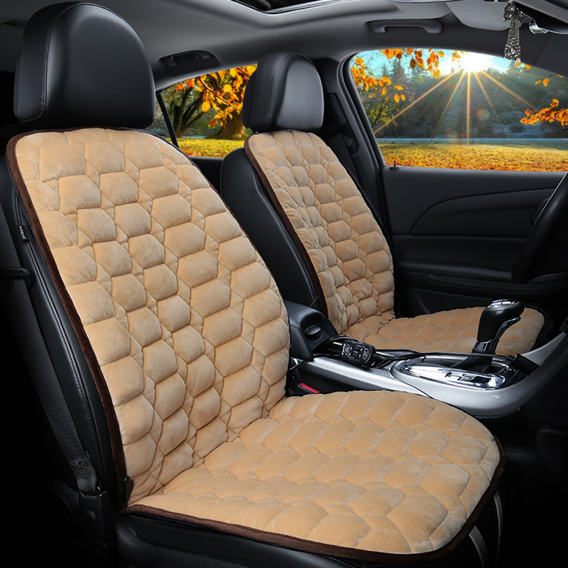 

12V Heated Car Seat Cover The Cloak On The Car Seat Universal Automobile Warm Plush Heating Cushion Protector Pad