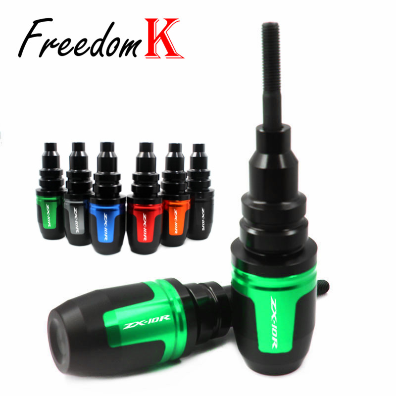 

For NINJA ZX-10R ZX 10R ZX10R Motorcycle CNC Falling Protection Frame Slider Fairing Guard Crash Pad Protector