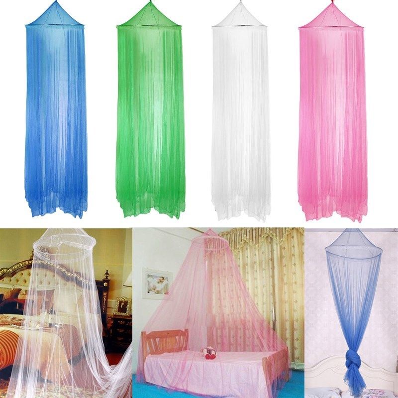

Mosquito Net Mesh Bed Canopy Hanging Dome Lace Insect Encryption Heightening Ceiling