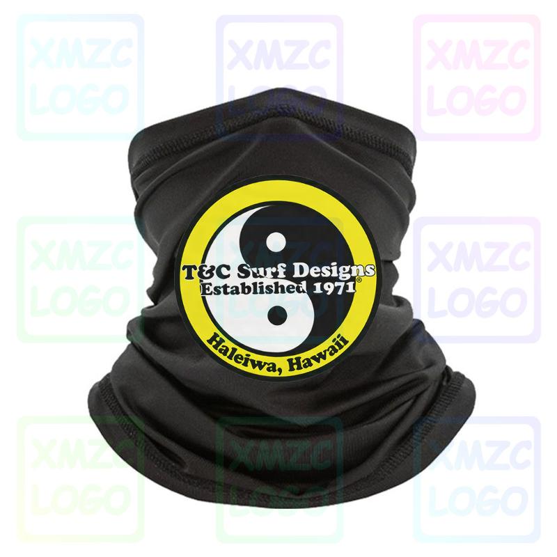 

Rare Vintage Retro T C Surf Designs Hawaii Bandana Reprint New Headband scarf Bandana Neck Warmer Women Men