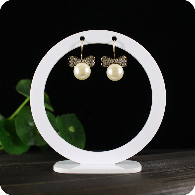 

Round Earring holder stand jewellery display organizer door virtues earrings display earing holder case jewelry hand mannecan