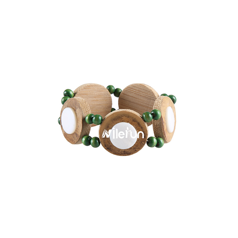 

fashionable bamboo shell bead bracelet
