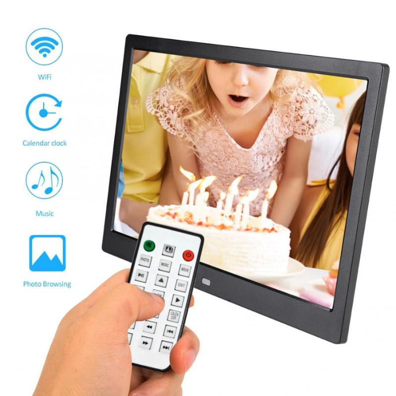 

15 Inch Multi-function Smart Digital Photo Frame Electronic Pictures Music Vedio Player for Festival Birthday Wedding Gift