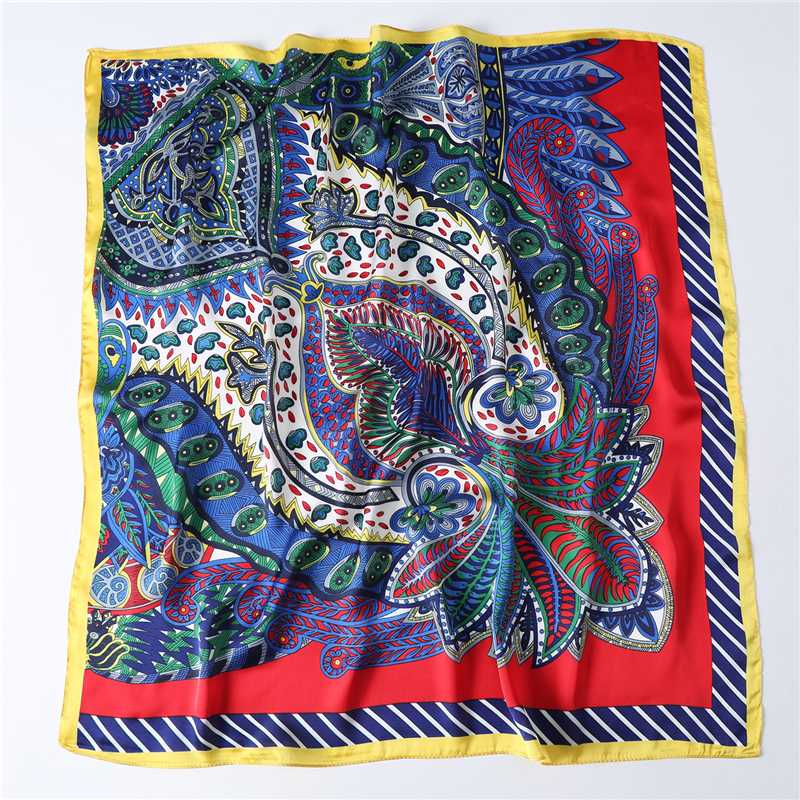 

Luxe Merk Designer Zijden Sjaal Vrouwen 2020 Nieuwe Fashion Print Shawl Hoge Kwaliteit Hals Sjaals Foulard Bandana Cadeau Voor