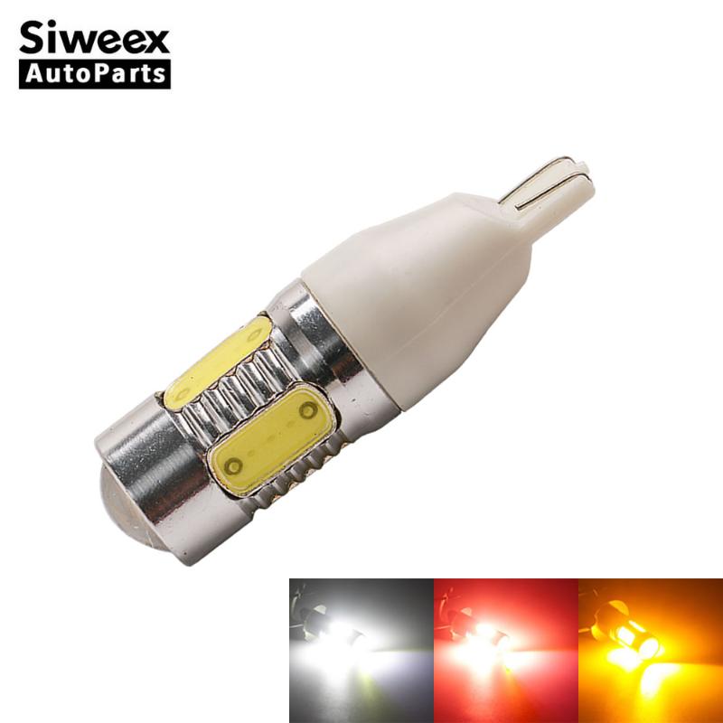 

W16W T15 7.5W CAR LED 5 COB Bulbs Backup Reverse Tail Daytime Running Light Brake Rear Lamp White Yellow Red Car styling, As pic
