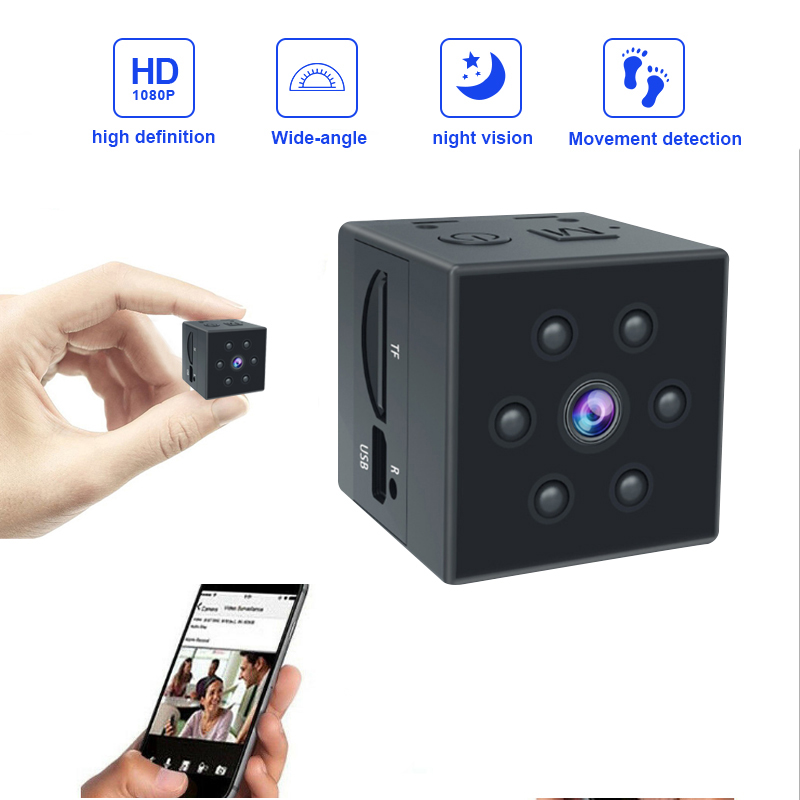 

Mini Camera HD 1080P Mini Comcorder Night Vision Wireless Camera MC47002