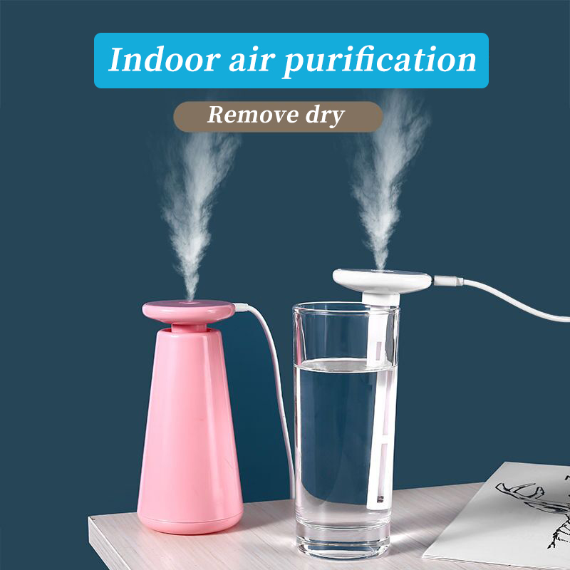 

For Home Office Humidification Detachable USB Portable Air Humidifier Diamond Bottle Aroma Diffuser Mist Maker bedroom office