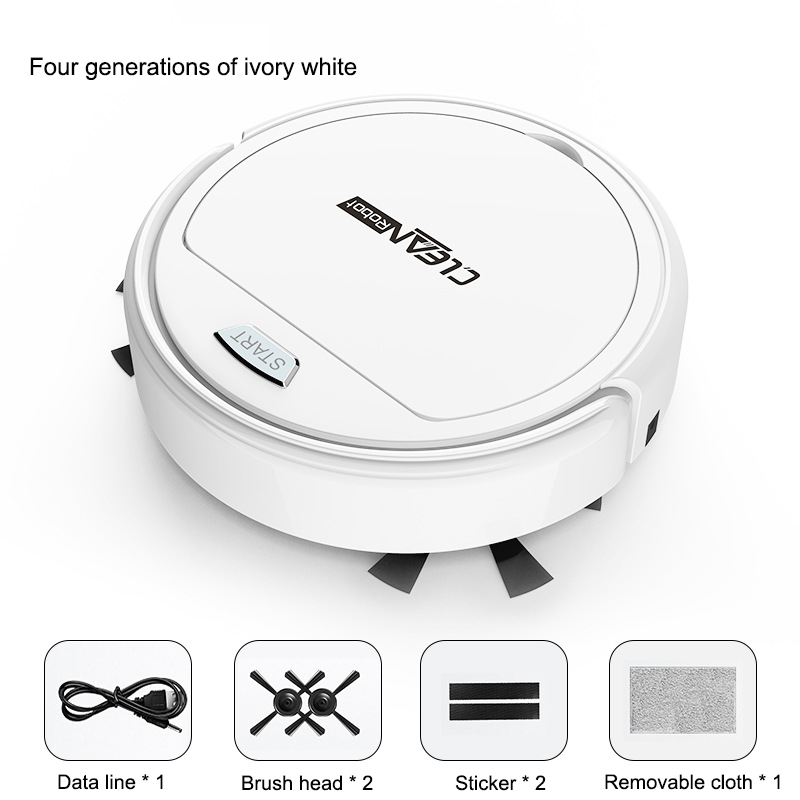 

Robot vacuum cleaner automatic household ultra-thin lazy intelligent cleaning machine, USB charging mopping vacuum cleaner robot