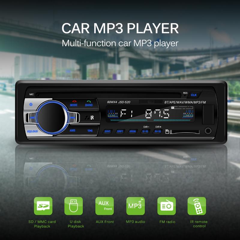 

DC12V Wireless Receiver Mp3 Decoder Board Car FM Radio Module TF USB AUX Audio Adapter Bluetooth MP3 Player